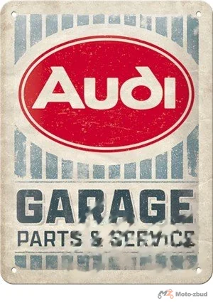 Tablica plakat 15X20 Audi garage 26263