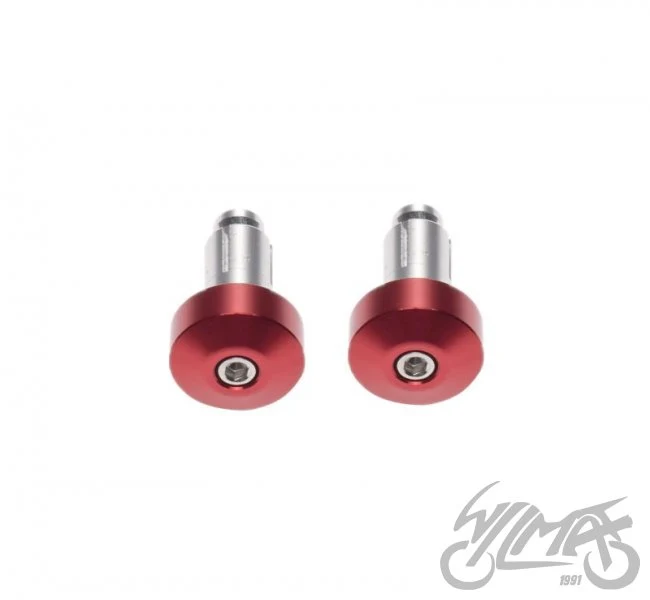 Końcówki kierownicy czerwone — AW56918BR, komplet — ujęcie 2