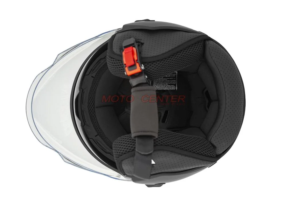 Kask motocyklowy otwarty z blendą City-Bike YA-665 czarny mat rozmiar S Homologacja ECE 22.06 — ujęcie 8