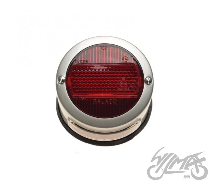 Lampa tylna MZ ES ETS Balaco srebrna — ujęcie 2