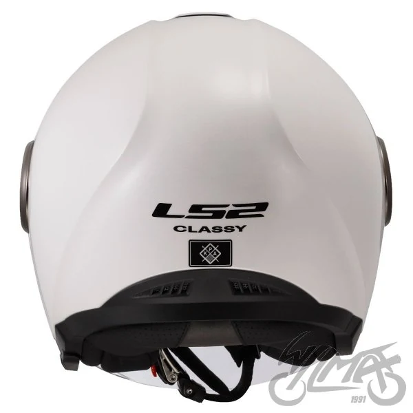 Kask LS2 OF620 Classy White — 3XL — ujęcie 4