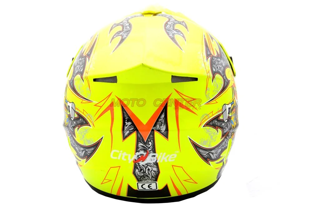 Kask crossowy City-Bike WL-905 Tatan Seledynowy XL — ujęcie 3