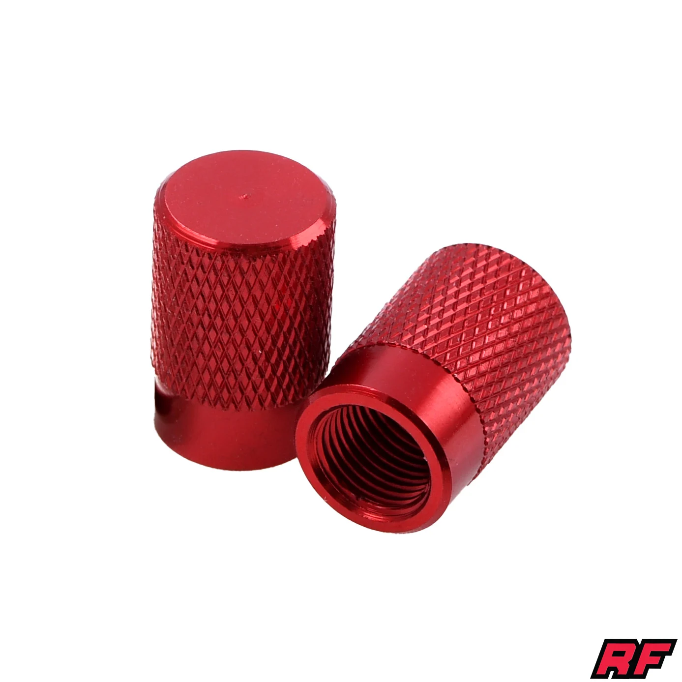Nakrętka wentyla Racing Force roller czerwona 2szt — ujęcie 1