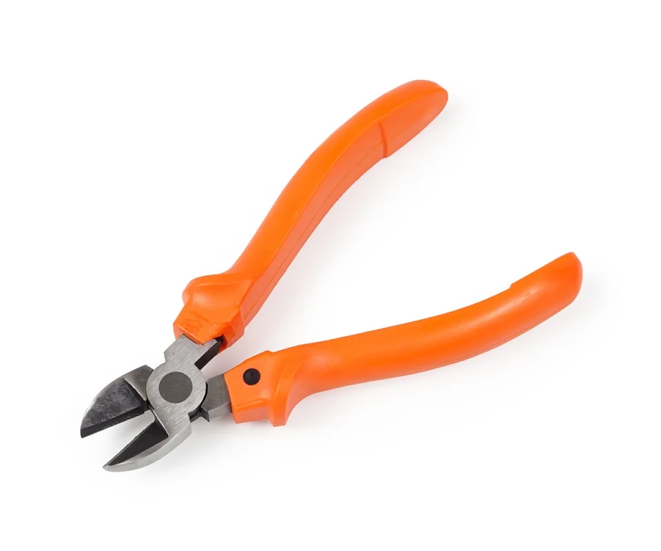 Szczypce tnące boczne obcinaczki uchwyty plastikowe Cr-V 180mm