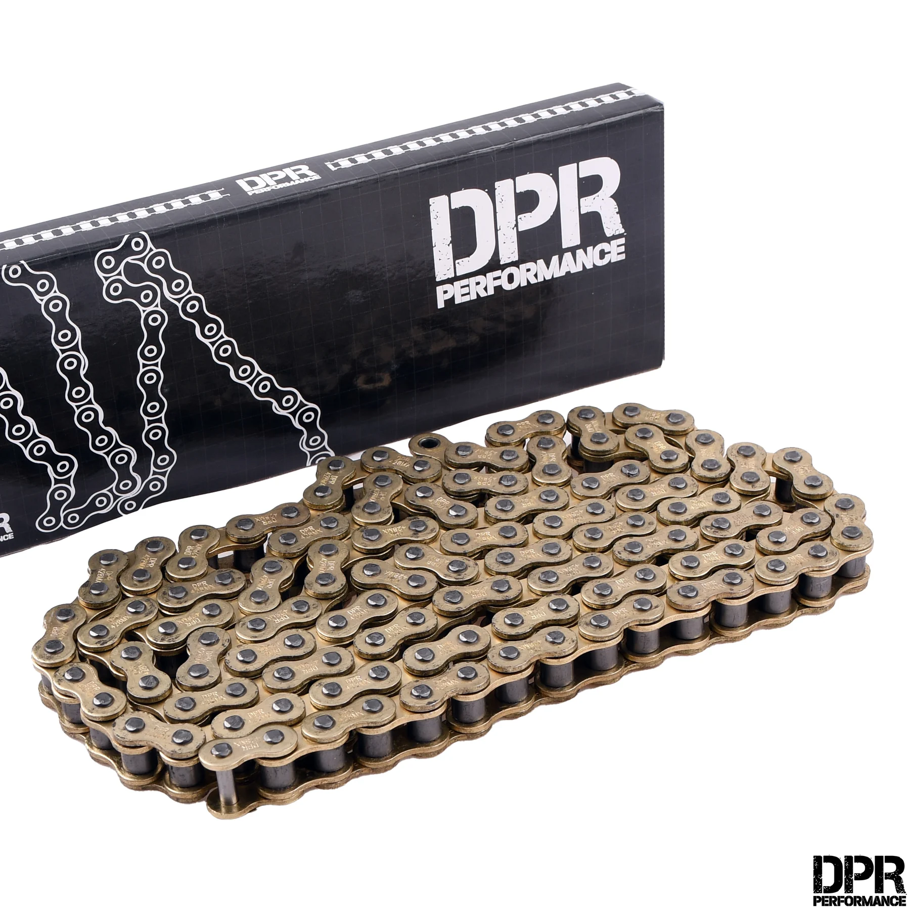 Łańcuch MZ ETZ 250 130 DPR Performance 428MX professional złoty — ujęcie 2