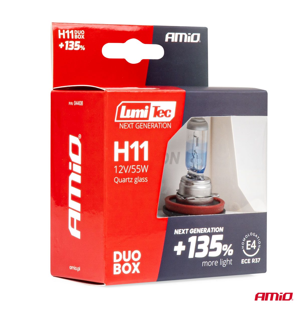 Żarówki halogenowe H11 12 V 55 W LumiTec NEXT GENERATION +135% DUO — ujęcie 5