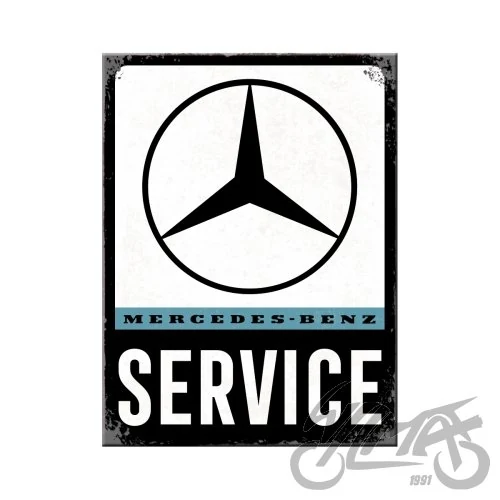 Magnes mercedes-benz service 14373 — ujęcie 1
