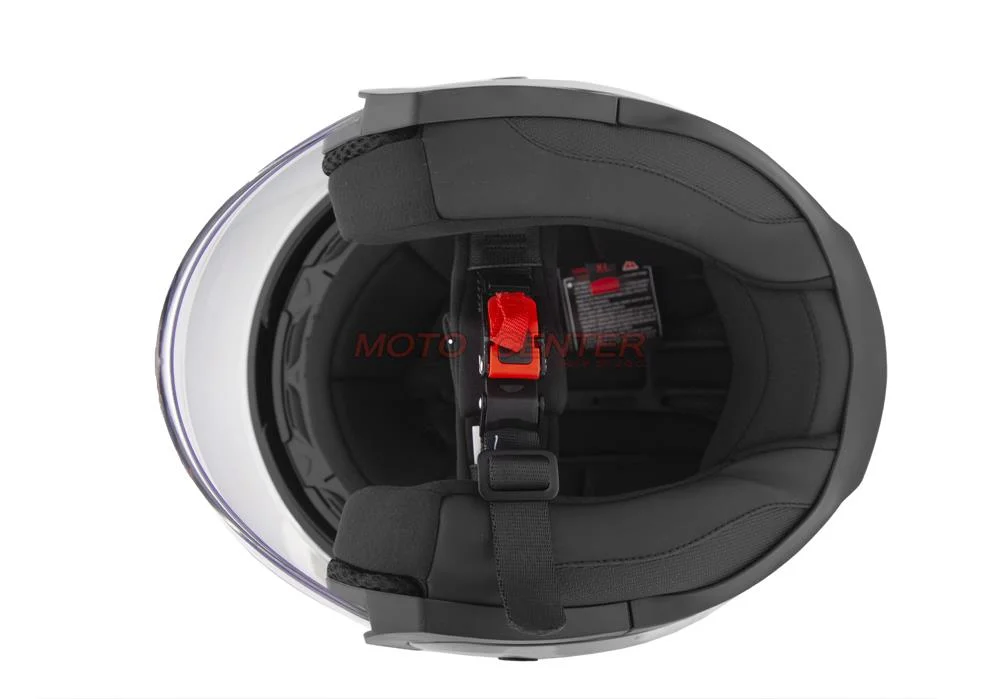 Kask motocyklowy otwarty z blendą BLEXX YA-620 czarny połysk M ECER22.06 — ujęcie 6