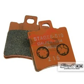 Klocki hamulcowe STAGE6 racing S10 przód Aprilia SR 50 / Malaguti / Piaggio — ujęcie 2