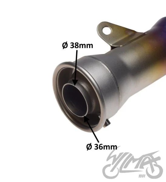 Tłumik uniwersalny do Honda rebel Suzuki Kawasaki — ujęcie 3