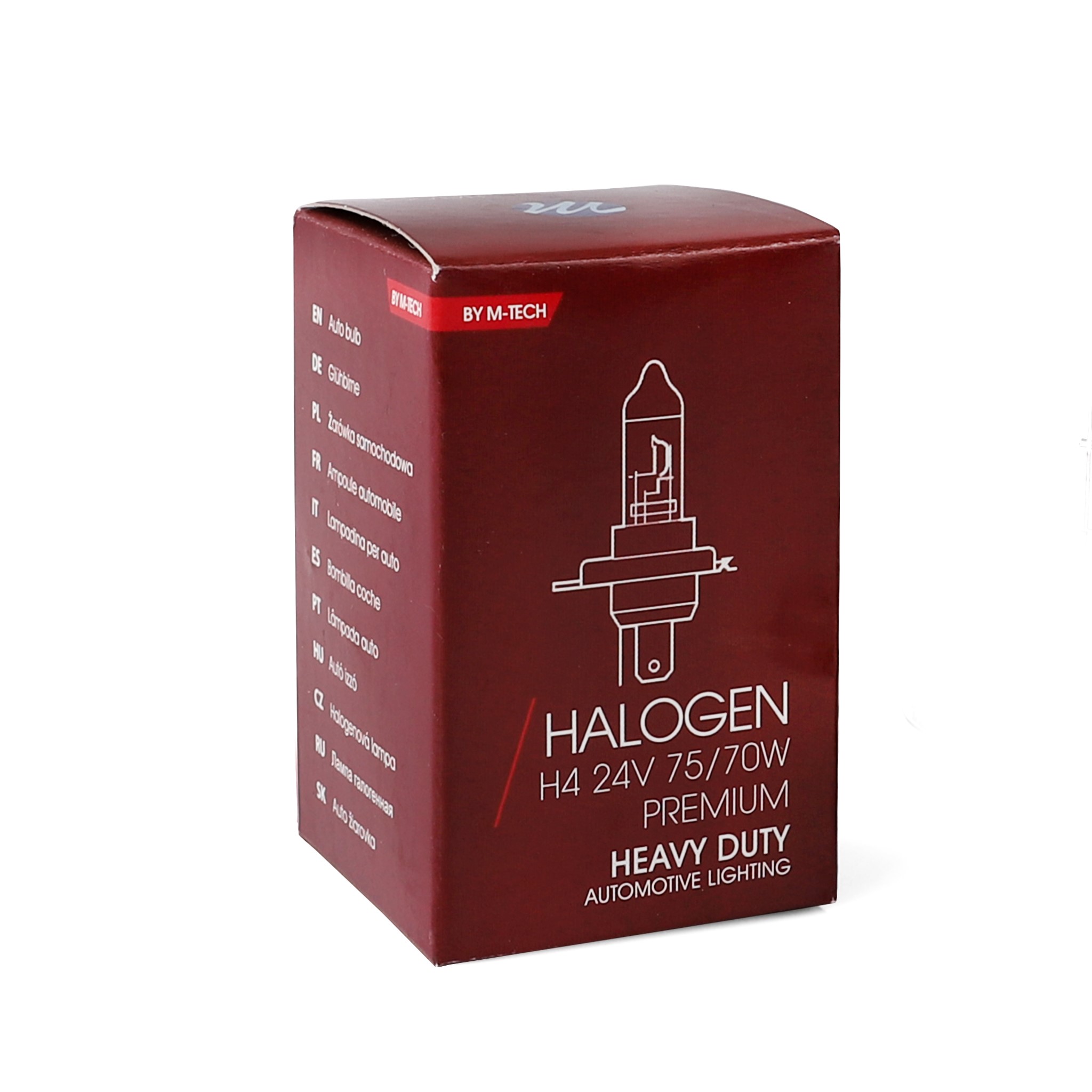 Żarówka halogenowa H4 24 V 75 W P43T HD M-Tech ZHD904 — ujęcie 5