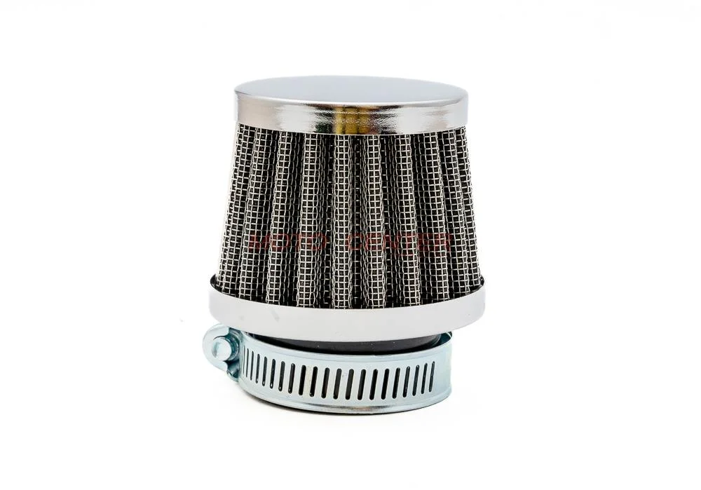 Filtr powietrza stożkowy 35 mm chrom — ujęcie 2
