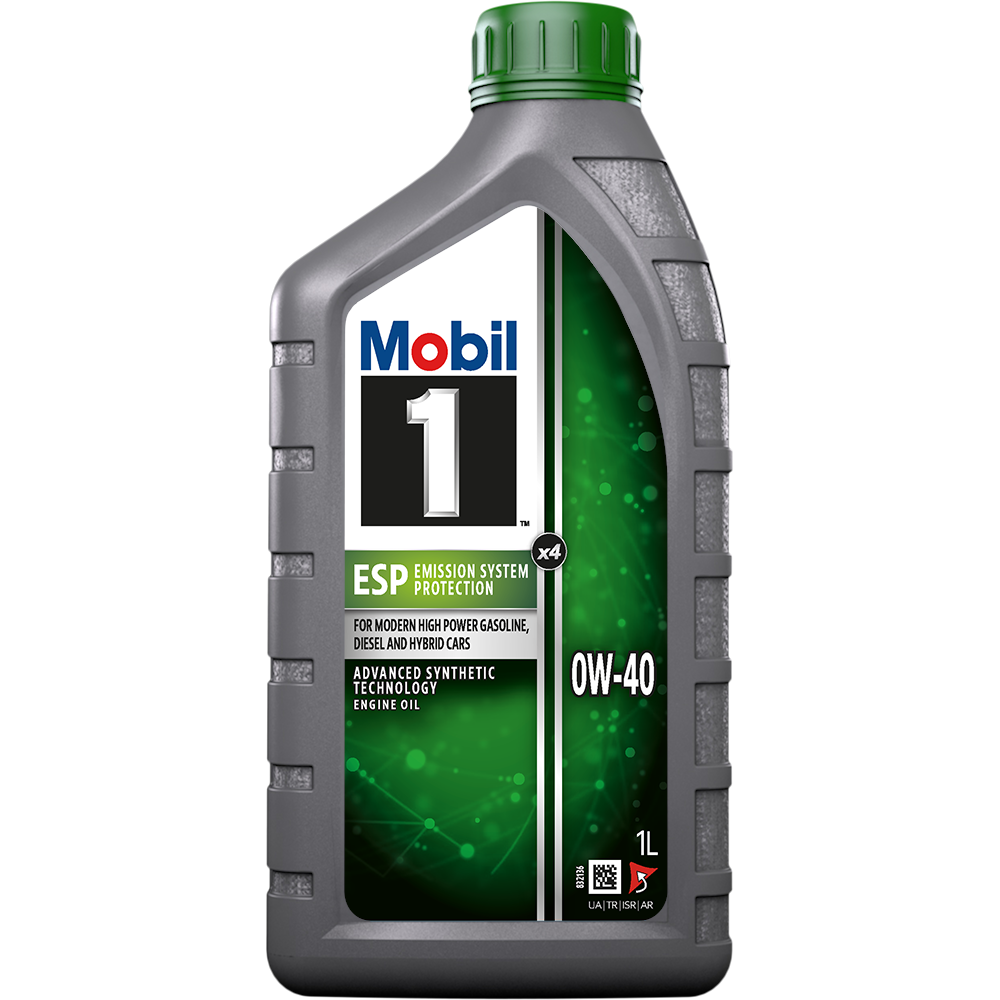 Olej silnikowy 0W-40 mobil 1 esp X4 syntetyczny SN — 1 l — ujęcie 2