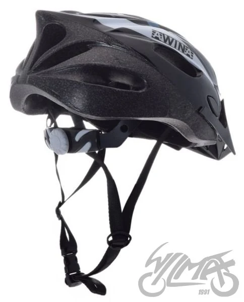 Kask rowerowy Awina by MOON dziecięcy M czarny — MB11 — ujęcie 2