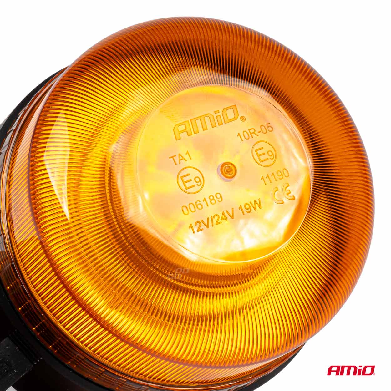 Bezprzewodowa lampa ostrzegawcza kogut LED z pilotem R65 R10 12 V 24 V — ujęcie 3