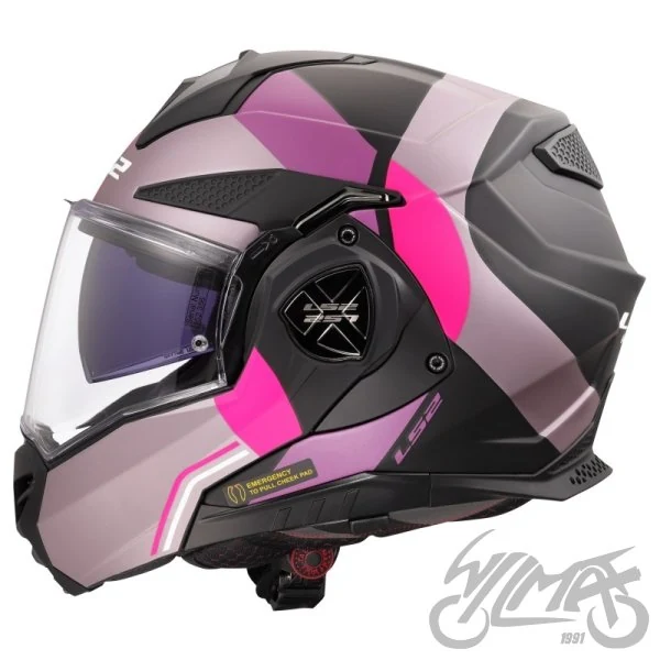 Kask LS2 FF901 Advant X Ultra M.Grey Purple — rozmiar S — ujęcie 2