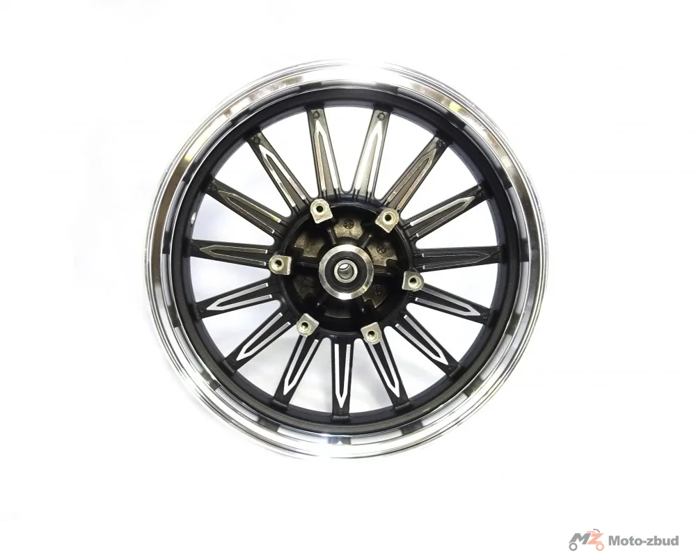 Junak M11 125 cm³ felga 15 × 3,00 koła tył (chromowano-czarna) (Euro v) — ujęcie 3