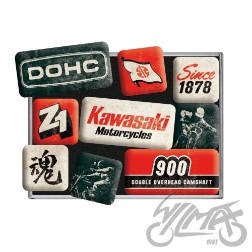 Magnes Kawasaki motorcycle 9 szt. 83114 — ujęcie 2
