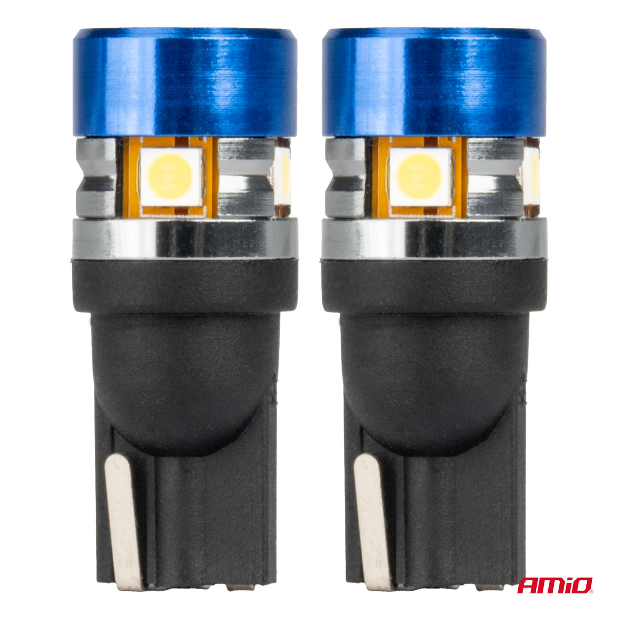 Żarówki LED CANBUS T10 W5W 5SMD 3030 White 12 V 24 V — ujęcie 2