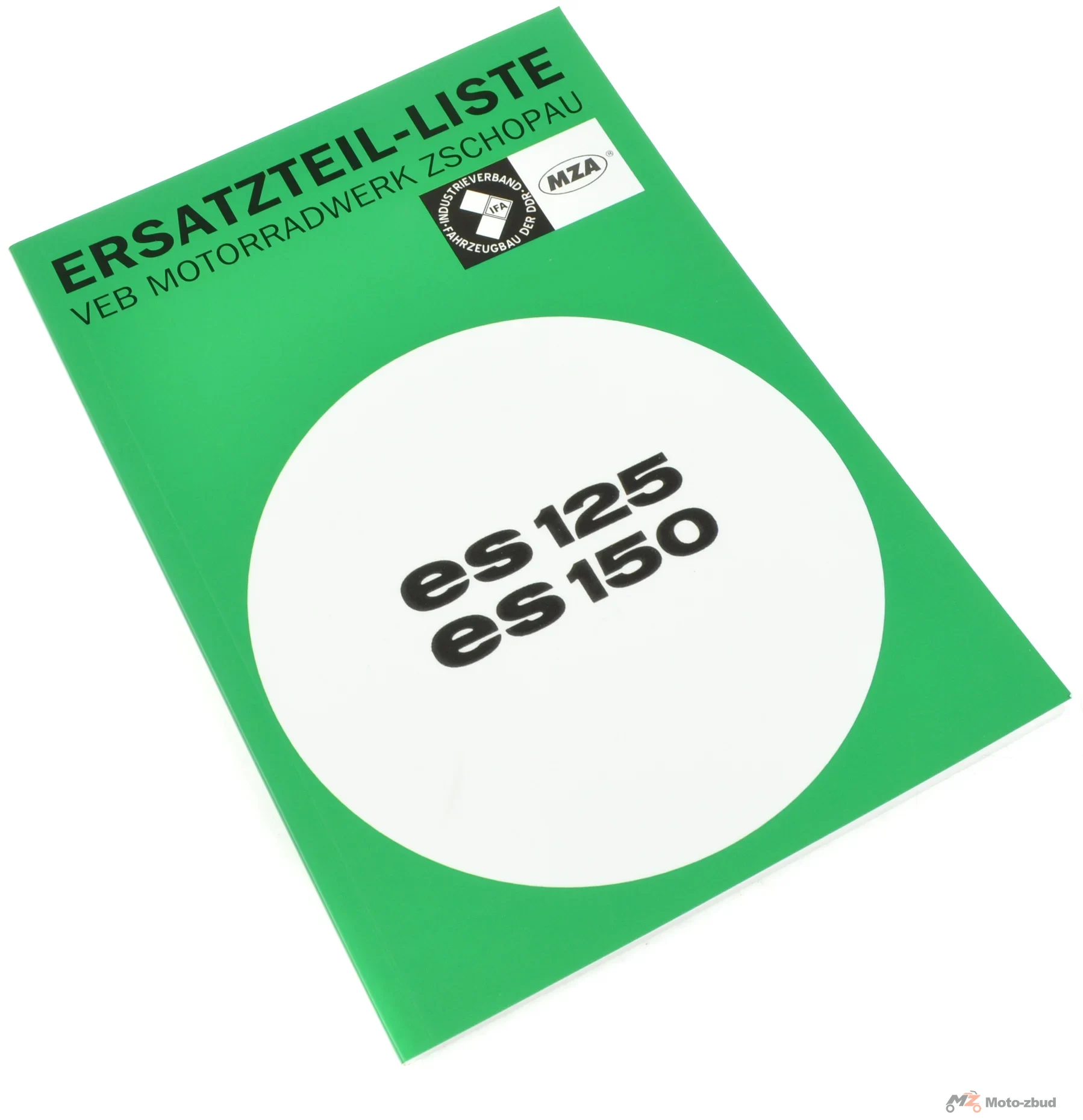 Katalog części MZ ES 125 150 wydanie 1968 MZA