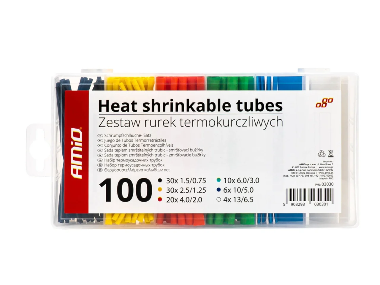 Zestaw rurek termokurczliwych 100 szt. — ujęcie 2