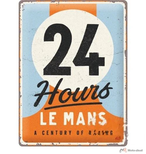 Tablica plakat 30 × 40 24h le mans a century 23345