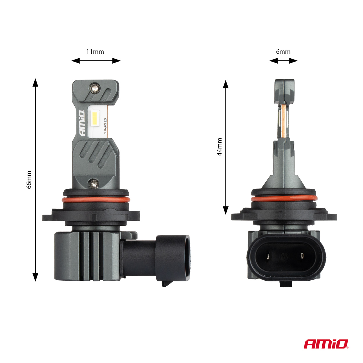 Żarówki samochodowe LED seria HYBRID HB4 9006 6000K Canbus 60 W — ujęcie 4