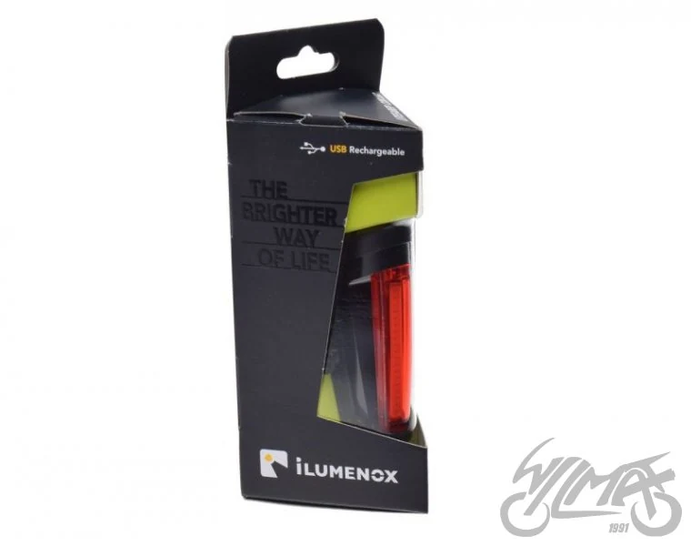 Lampka rowerowa tylna 19 COB LED USB — ujęcie 2