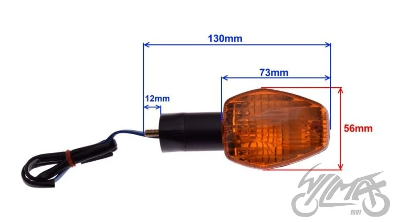 Kierunkowskaz lewy do Hondy CBR F4, BA15S 12 V 21 W — AL13136L — ujęcie 2