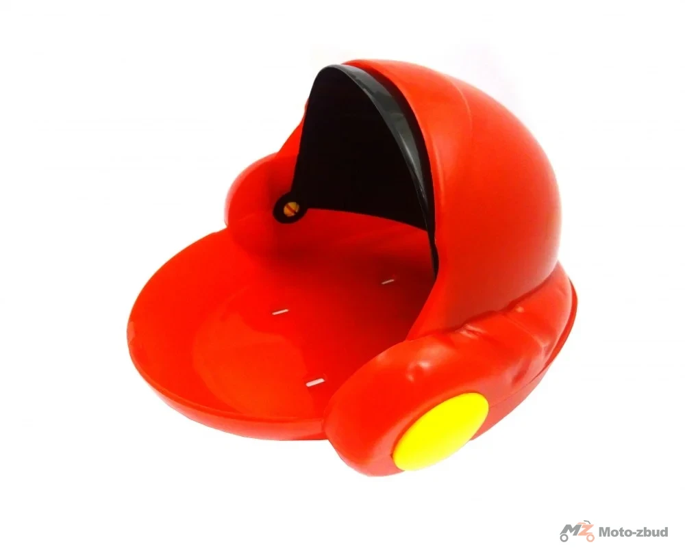 Kuferek do roweru dziecięcego 16" czerwono-czarny — ujęcie 3