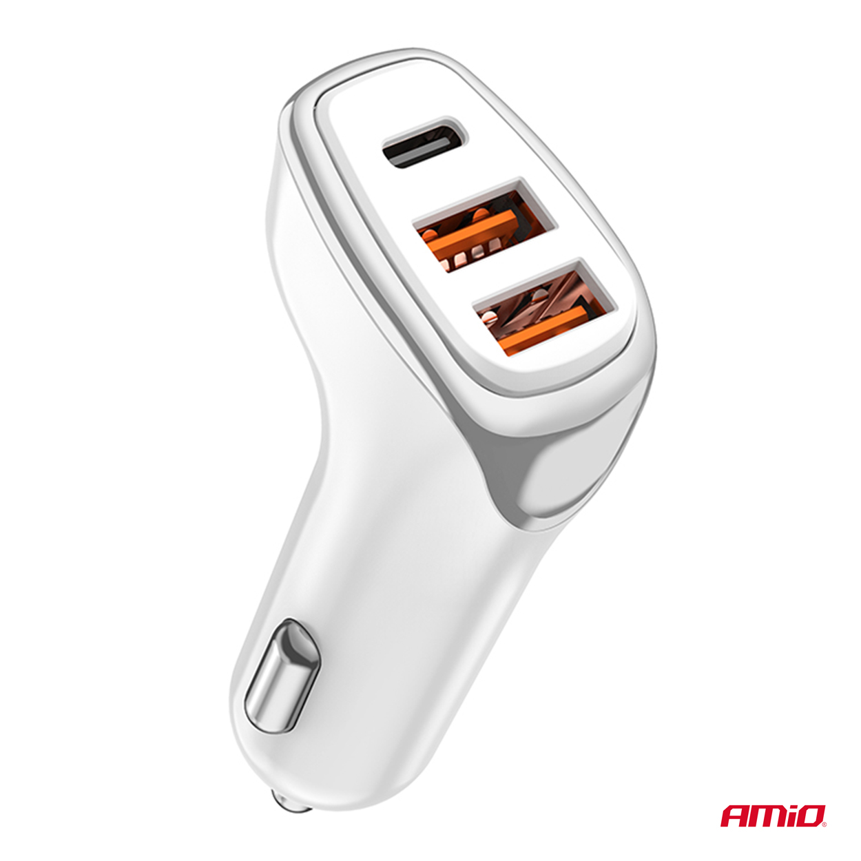 Ładowarka samochodowa 2x USB-A + USB-C 38 W — ujęcie 4