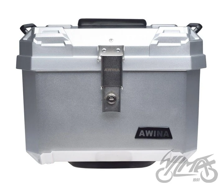 Kufer Awina 45L 43.5 × 38 × 34 srebrny nowość — ujęcie 3