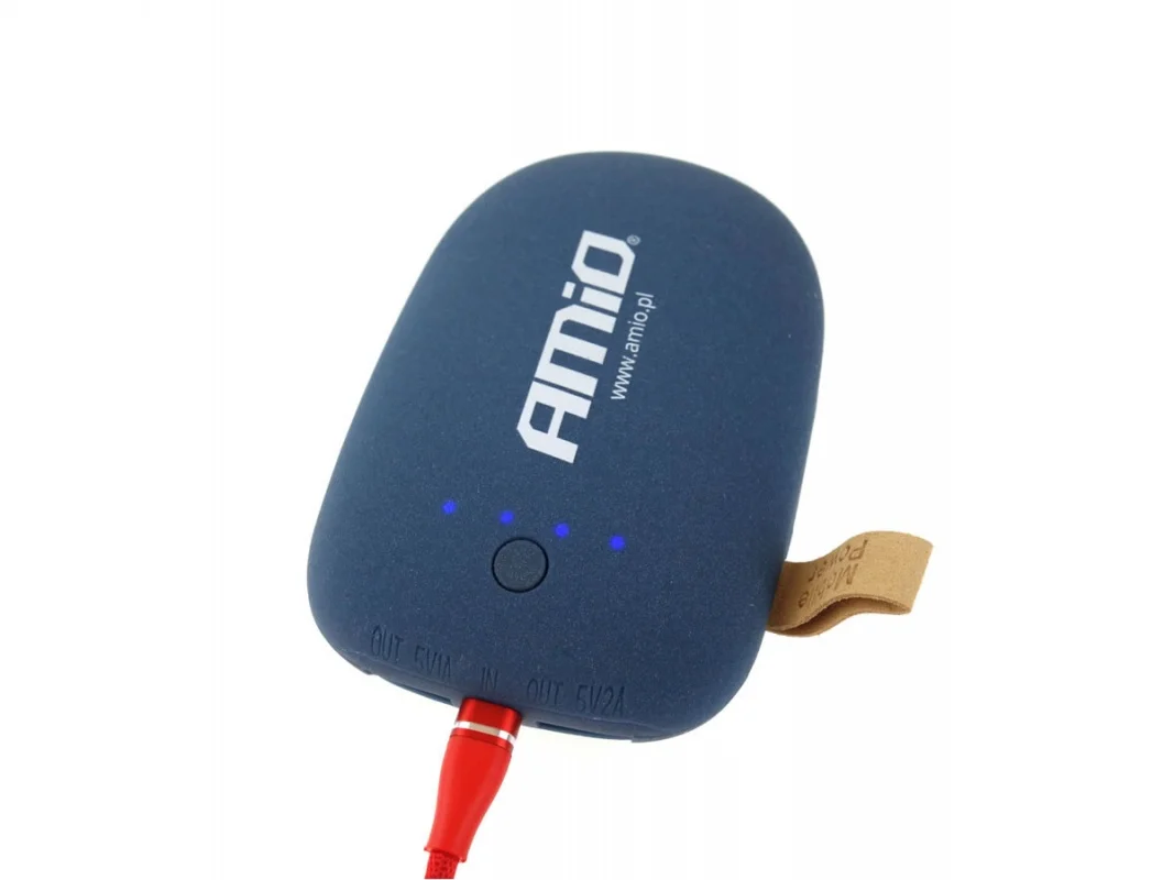 Przenośna ładowarka do telefonu Powerbank AMiO 5200 mAh — ujęcie 2