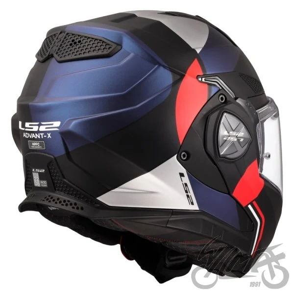 Kask LS2 FF901 Advant X Ultra Matt Blue Red — rozmiar L — ujęcie 5