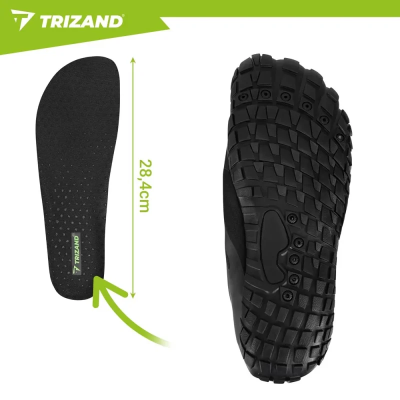 Buty do wody czarne- rozmiar 44 5mm Trizand — ujęcie 2