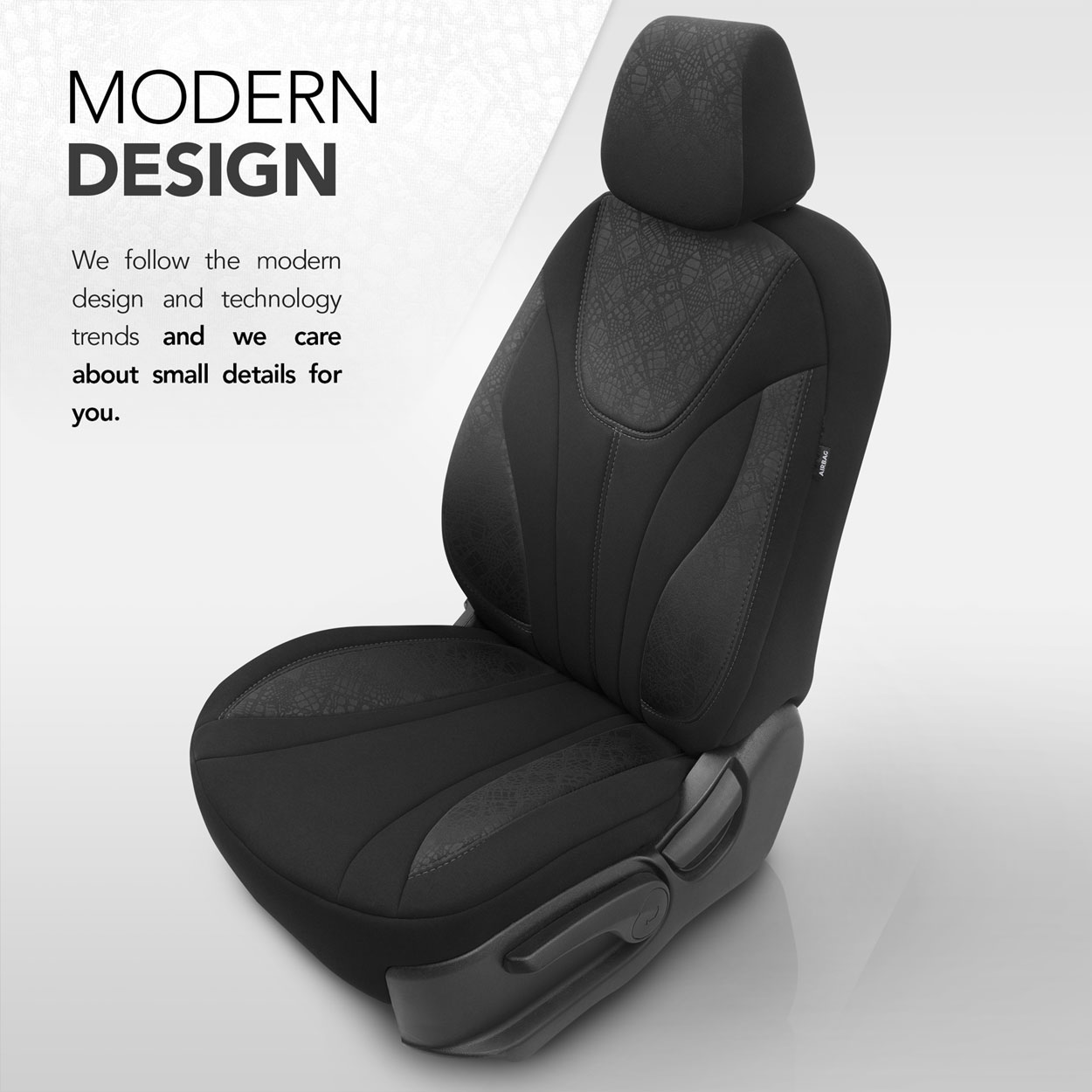 Komplet pokrowców na fotele OTOM RUBY design 1201 — ujęcie 6