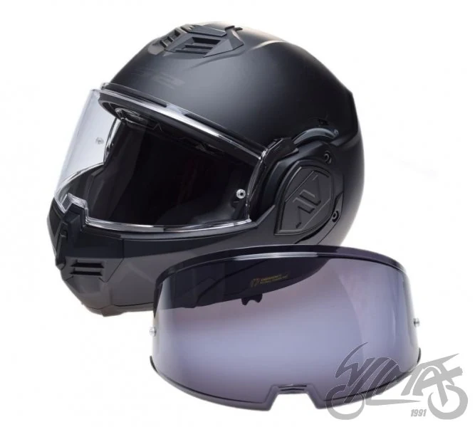 Kask szczękowy LS2 FF906 Advant Noir — 3XL — ujęcie 2