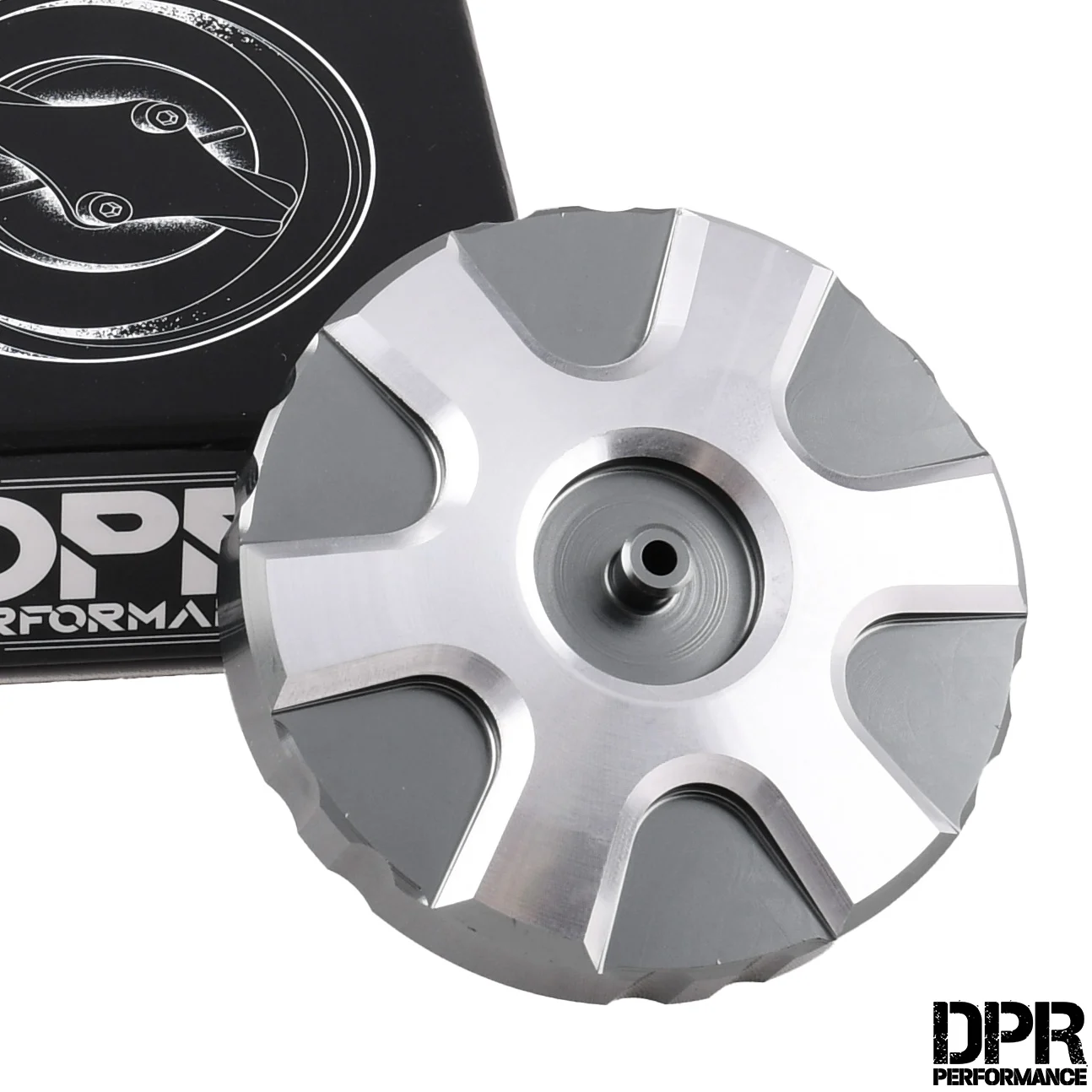 Korek zbiornika paliwa Simson aluminium CNC V7 titanium DPR Performance — ujęcie 1