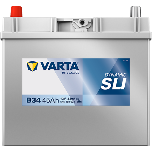 Akumulator 45 Ah 330A 238×129×227/L+ Varta 545158033K262 — ujęcie 3