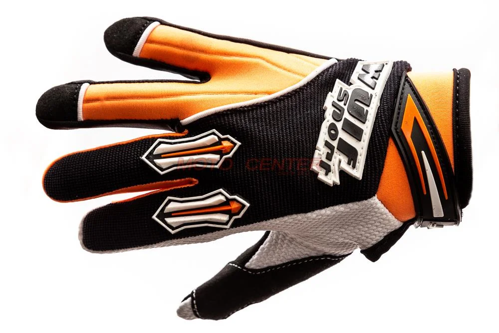 Rękawice crossowe Junior Wulf Stratos Orange XXS — ujęcie 4