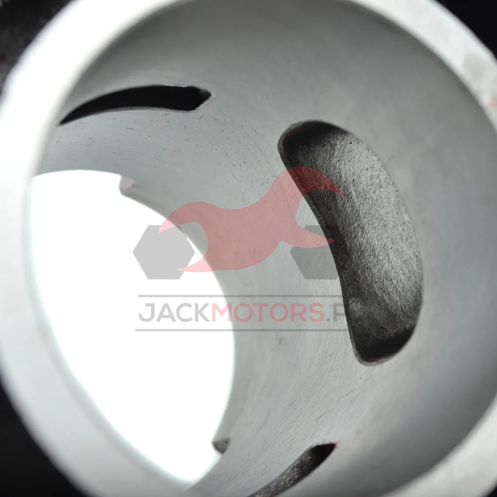 Cylinder malinka + tłok Barikit + porting 90 cm³ Derbi EBS050 LC · różowy racing 47 mm — ujęcie 5