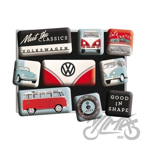 Magnes vw meet classics 9 szt. 83107 — ujęcie 3