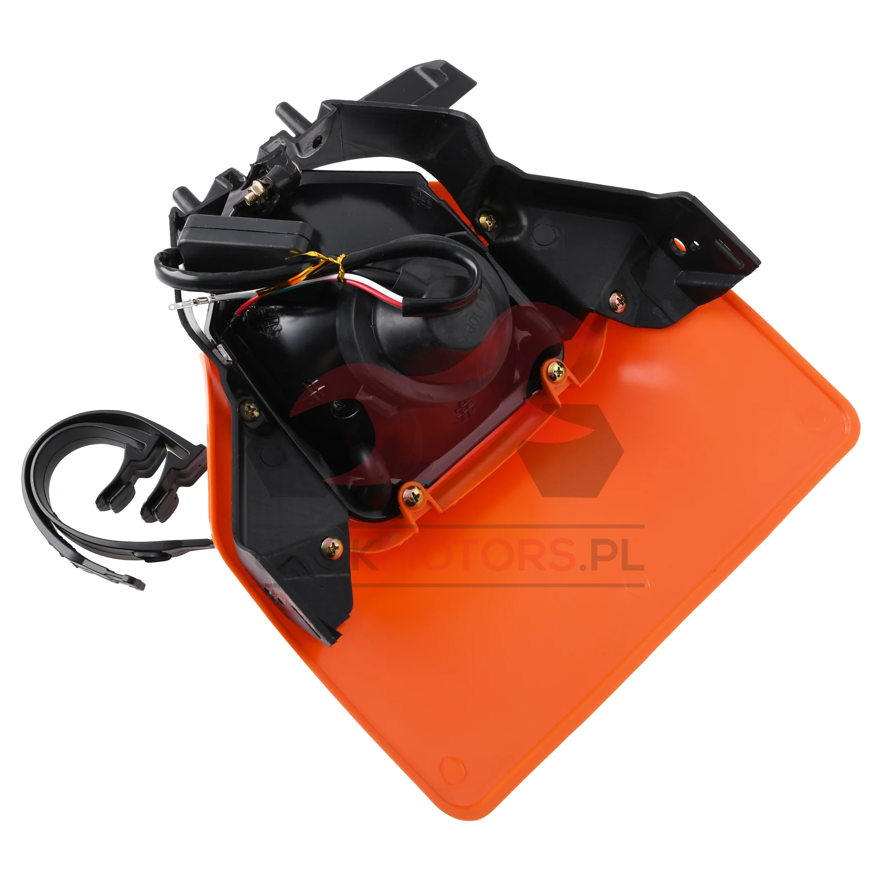 Owiewka uniwersalna Racing Force LED V2 pomarańczowa — ujęcie 2
