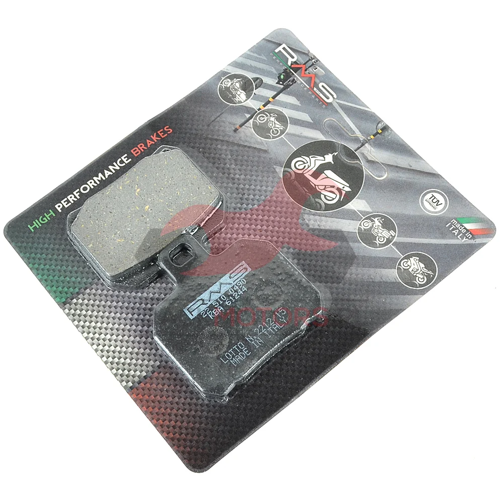 Klocki hamulcowe RMS S44 przód Derbi DRD / Rieju MRT / Yamaha x max — ujęcie 2