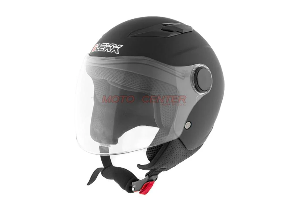 Kask motocyklowy otwarty dziecięcy BLEXX YA-215 czarny mat L ECER22.06 — ujęcie 1