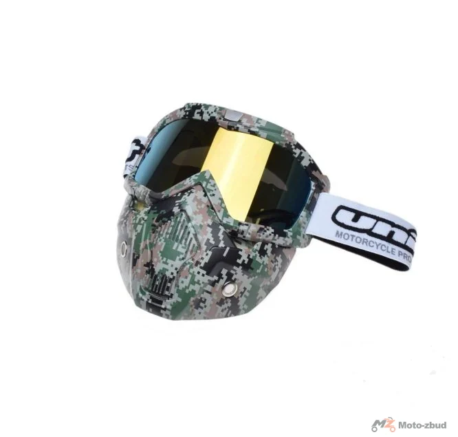 Gogle z maską szyba tęczowa model NO.02 655 Unit