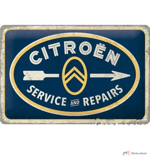 Tablica plakat 20 × 30 citroen Service 22328