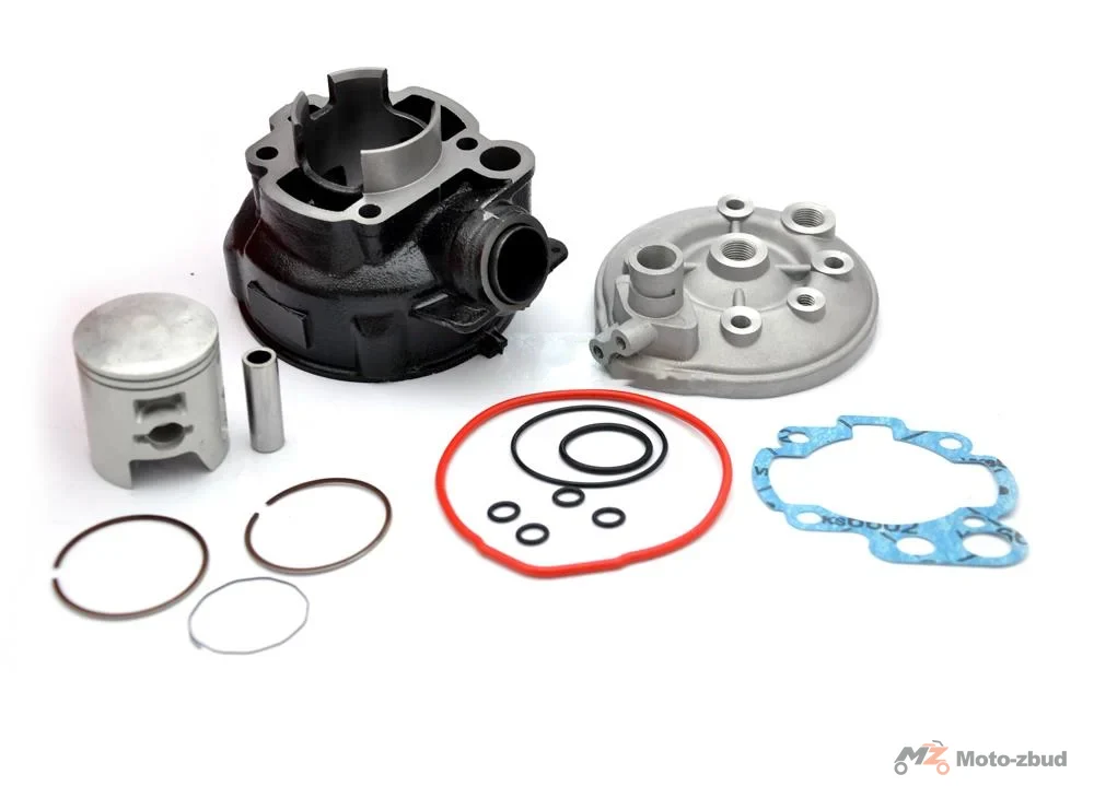 Cylinder z głowicą 2T 70 cm³ 47,00 × 12 mm, AM6, Aprilia RS, Yamaha DT LC — ujęcie 1