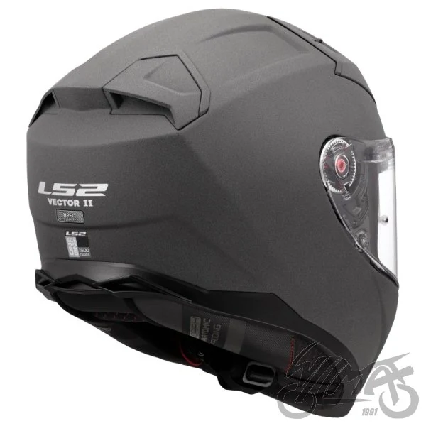 Kask LS2 FF811 Vector II Solid M. Concrete — XXS — ujęcie 4