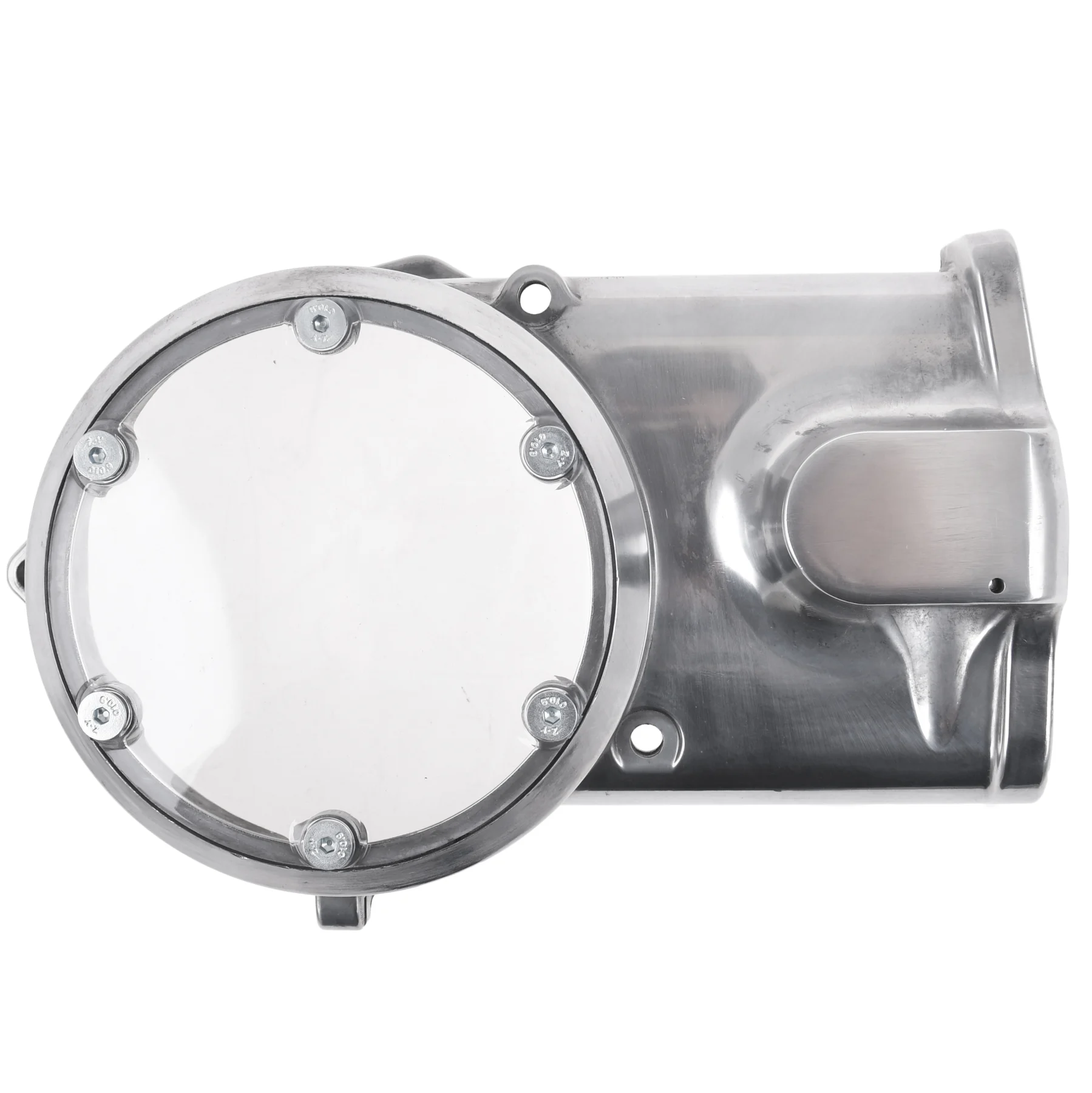 Pokrywa silnika Simson S51 SR50 prawa clear aluminium Venandi — ujęcie 4